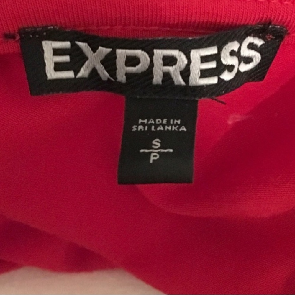 Express Tri-Colored Tank Flowing Dress Size Sm - Picture 7 of 8